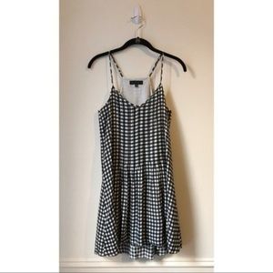 Sanctuary Gingham Pleated Babydoll Dress R